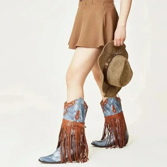 👢BRAND NEW popular BOOTS SALE shoes super comfortable trendy high heel 👢 - Picture 4 of 6